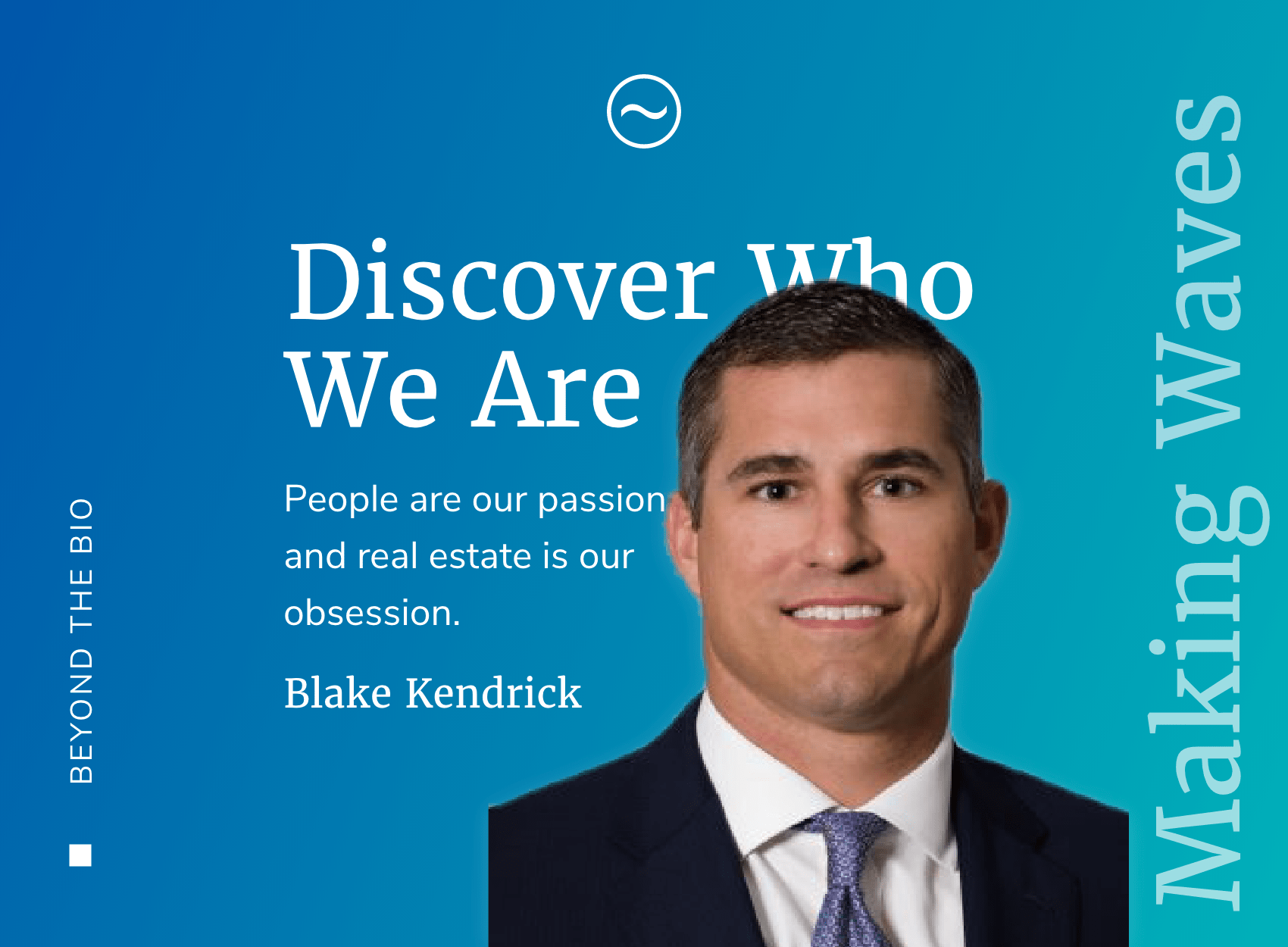 Blake Kendrick, Managing Director & Partner Stream Realty Partners