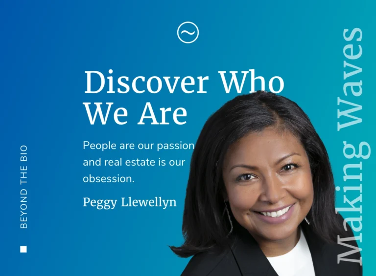 Beyond the Bio: Peggy Llewellyn, Coming in First